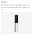 Colonnina in alluminio anodizzato DIR-L H=0,5M