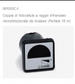 Coppia fotocellule da incasso + contenitore 18mt DOC-I