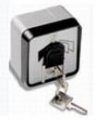 Selettore a chiave esterno protezione chiave SET-J