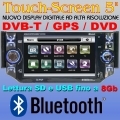 Autoradio Digitale 5" Navigatore GPS Bluetooth DVD DVB-T Garanzia e Assistenza 24 Mesi Diretta Del Produttore