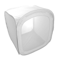 TENDA LUCE CUBO SOFTBOX SEMIRIGIDO 60 cm + 1 SFONDO