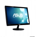 ASUS LED 19" Wide VS198D 0ﾸ285 1440x900 5ms 250cd/mﾲ 1000:1 (50.000.000:1) ASCR Black
