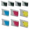 Kit 10 cartucce compatibile Brother MFC 235C 660CN 240C 665CW 260C 680CN 3360C 750CW 440CN 845CW 465CN 885CN 5460CN 885CW 560CN