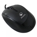 MOUSE ATLANTIS "OPTIMOUSE 500" USBﾸ ottico 3 tasti con scrollﾸ 1.000 dpiﾸ finitura in ABS lucidoﾸ Tecnologia "Blu light"ﾸ Black