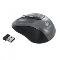 MINI MOUSE ATLANTIS "TRAVELER 500" WIRELESS USBﾸ ottico 5 tasti con scrollﾸ 1.000 dpiﾸ mini ricevitore "nano"ﾸ Nero/Grey