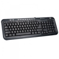 TASTIERA ATLANTIS PREMIUM 100 "P013-KB6308U"  MULTIMEDIALEﾸ USBﾸ Black