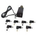 ALIMENTATORE UNIVERSALE x NETBOOK DA AUTO ATLANTIS P008-DU90202 60W 7 connettori intercambiabili + USB