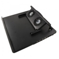 SUPPORTO x NOTEBOOK ATLANTIS P008-LSY-831 Inclinazione regolabile Base Rotante 2 FAN HUB USB 2.0  4P