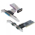 SCHEDA ATLANTIS P007-CP2S1PL PCI COMBO 2 SERIALI + 1 PARALLELAﾸ Supporta PCI 3ﾸ3V e 5V per uso su PC e Server