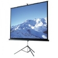 SCHERMO PROIEZIONE A CAVALLETTO ATLANTIS EASYROLL PLUS 244 244x244cm Tela da proiezione MATT WHITEﾸ quattro bordi neri da 3 cm