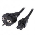 CAVO ALIMENTAZIONE ATLANTIS X NOTEBOOK Connettore IEC mini per Notebook femmina e presa di corrente Shuko 2mt