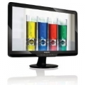 PHILIPS LED 21.5" Wide 222EL2SB 0.248 1920x1080 Full HD 5ms 250cd/mﾲ 1000:1(20.000.000:1) RGB DVI SmartTouch Glossy Black Vesa
