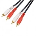 CAVO AUDIO NILOX 2 RCA M/M 1mt