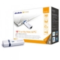 TV TUNER AVERMEDIA "AVERTV PLUG & WATCH" USB 2.0- DVBT- HDTV. INSTALLAZIONE CON USB STICK. NON NECESSITA DI CD DRIVER