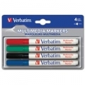 PENNARELLI VERBATIM - 4 PEN x PACK RETAIL - Blackﾸ Redﾸ Greenﾸ Blue
