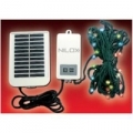 LUCI NATALIZIE NILOX ad ENERGIA SOLARE MULTICOLORE 5mt