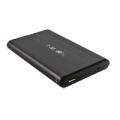 BOX ESTERNO NILOX USB 2.0 x STORAGE 2ﾸ5" ALLUMINIO HDD SATAﾸ NERO