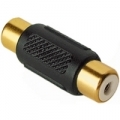 ADATTATORE PRESA / PRESA RCAﾸ DORATO