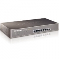 SWITCH TP-LINK TL-SG1008 8P LAN GIGABIT DESKTOP 10/100/1000Mbps RACKMOUNTABLE RJ45 CASE ACCIAIO