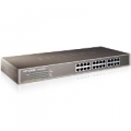 SWITCH TP-LINK TL-SF1024 24P LAN DESKTOP 10/100M RACKMOUNTABLE RJ45 CASE ACCIAIO