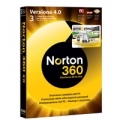 SYMANTEC "NORTON 360 V.4" Retail Full Box CD 1 User 1 User 3 PC