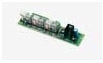 Scheda collegamento di 2 batterie di emergenza 12V 1,2 Ah LB180