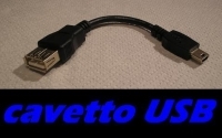 CAVO USB 2 IN 1 CON INGRESSO USB ED USCITA MINI USB