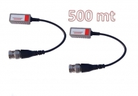 Mini Balun Trasmissione video cavo telefonico UTP 500mt