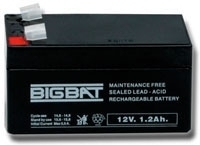 ACCUMULATORE BATTERIA 12V 2Ah BIGBAT ELAN X ALLARME