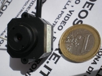 Microcamera PINHOLE CCD 1/4 SHARP - Minuscola