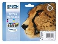 MULTIPACK EPSON C13T07154020 4C 4INK X B40W BX300F BX310FN BX600FW BX610FW D120 S21 SX410 SX110 SX200 SX218 SX510W SX600FW