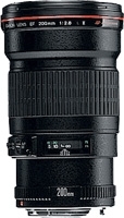 OBIETTIVO CANON EF 200mm F/2.8 L II USM 72mm incl. astuccio e paraluce "PROF. TELE"