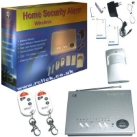 Antifurto wireless con combinatore telefonico con sensore movimento e porte ingresso