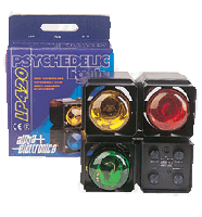 KIT CENTRALINA LUCI PSICHEDELICHE CON MICROFONO