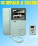 Videocitofono a colori 4" schermo con telecamera