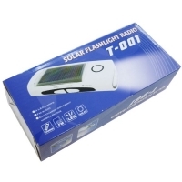 3 in 1 - Dispositivo multiuso - Luce Led, Radio FM, Caricabatteria Solare per cellulari e dispositivi USB utile per le emergenze e per l'utilizzo in viaggio