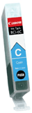 INK CANON BCI-6C Ciano 13ML X I9950 IP3000  IP4000 IP4000R IP5000 IP6000D IP8500 MP750 MP760 MP780 MP760