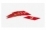 Confezione n24 strisce rosse rinfrangenti adesive asta G0461