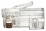 PLUG RJ45 CAT.5E Conf. 100 PZ Non Schermato