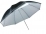 OMBRELLO DOPPIA SUPERFICIE ARGENTO/BIANCO UR05