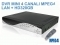 Kit completo di  videosorveglianza 4ch con LAN, USB , AUDIO