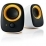 CASSE PHILIPS x NOTEBOOK SPA2210/10 Ingresso/Alimentazione USB compatibile MAC e PC Colore Bianco Nero Giallo