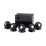 CASSE GENIUS "SW-5.1 1005" 5.1 Total 26W RMS - Subwoofer 13.5W - Black