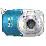 FOTOCAMERA CANON POWERSHOT D10 12.1Mp 3x LCD 2.5`` Face & Motion Detection migliorato - Subacqua