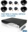 Kit DVR 4 ch MPEG4 LAN / USB + 4 ccd dome 3,6mm + 4 cavo 30mt