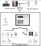 Allarme antifurto wireless Lcd fino a 99 sensori sirena wireless