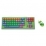 KIT ATLANTIS "E013-LK-6610C2" TASTIERA + MOUSE per BAMBINI In dotazione software di apprendimentoﾸ per bambini da 5 anni in su