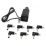 ALIMENTATORE UNIVERSALE x NETBOOK DA AUTO ATLANTIS P008-DU90202 60W 7 connettori intercambiabili + USB