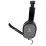 CUFFIA CON MICROFONO ATLANTIS PROFESSIONALE P003-OA-6008MV-Gﾸ finitura in ABS ed inserto canna di fucile