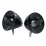 CASSE ATLANTIS "Soundpower 400" 6W RMS x Computer e Portatileﾸ Finitura high glossyﾸ USB Nero Lucidoﾸ P003-SP3300-B